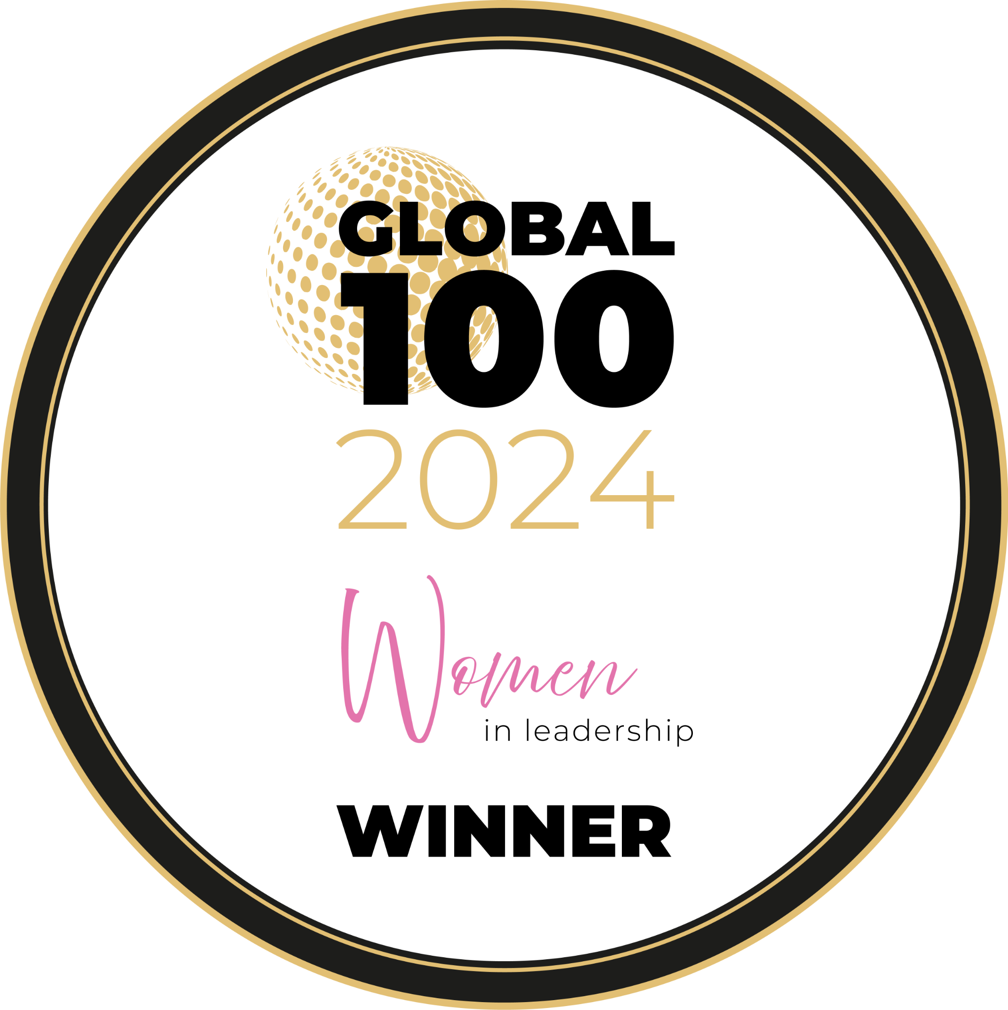 Women in leadership awards badge